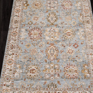 Ковер L0739A - LIGHT BLUE - Прямоугольник - коллекция MUMBAI