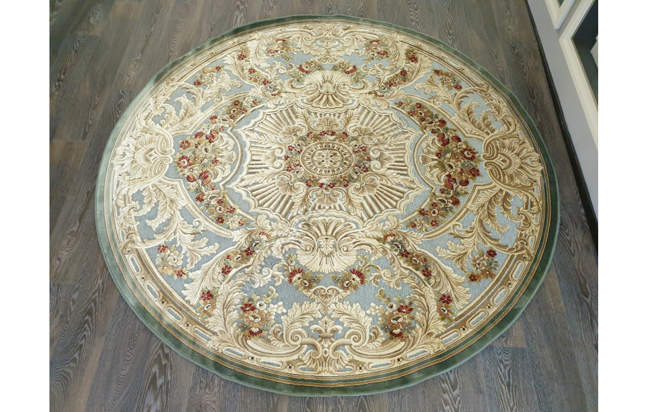 Ковер бельгийский Genova 38388 - 525251 круглый