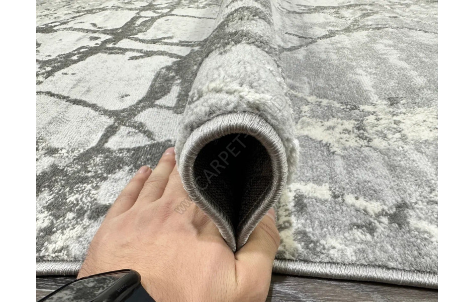 Ковер турецкий M006A_D.GREY коллекции Bojnord прямоугольный