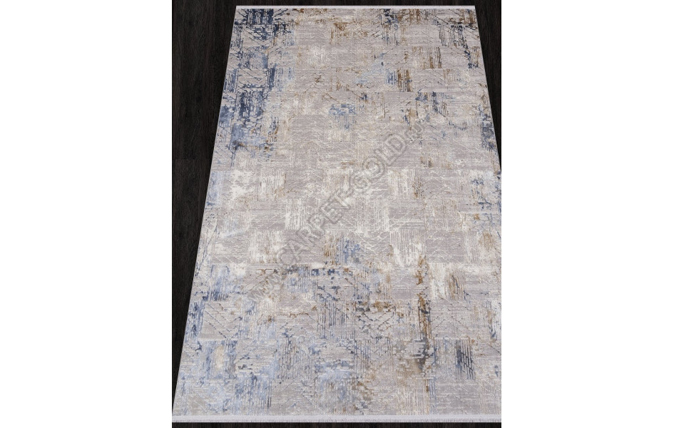 Ковер 00160A - L.BLUE FDY / D.BLUE FDY - Прямоугольник - коллекция ASADU