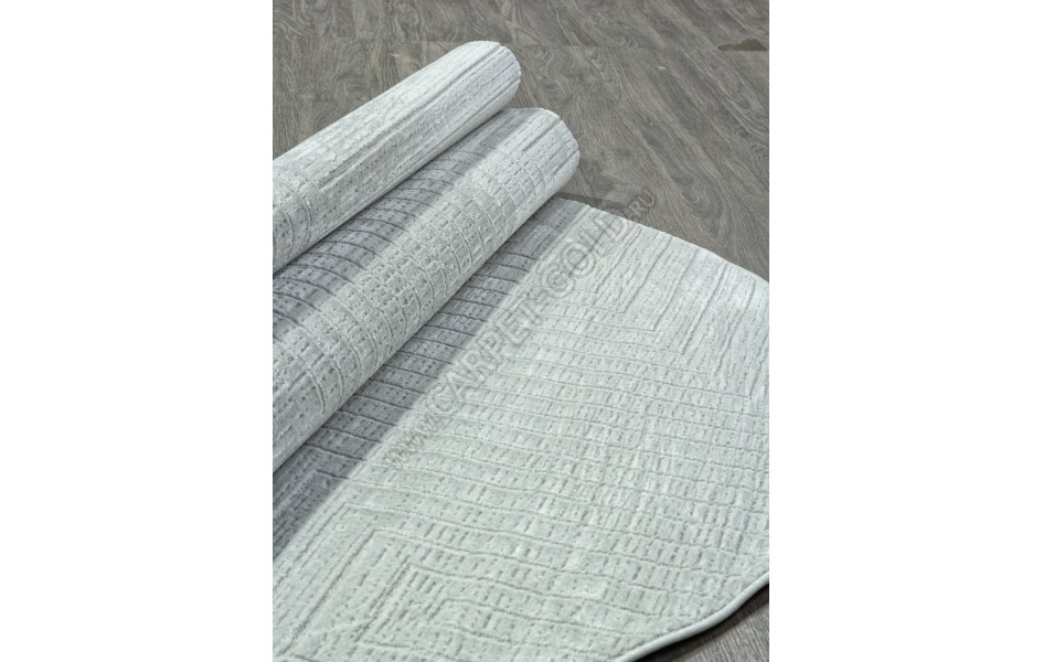 Ковер E256AT - L.GREY / GREY - Овал - коллекция SIROCCO