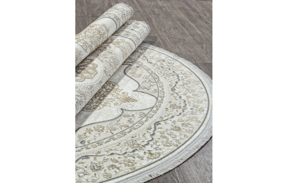 Ковер 29826Y - BEIGE / CREAM - Овал - коллекция SANDALI