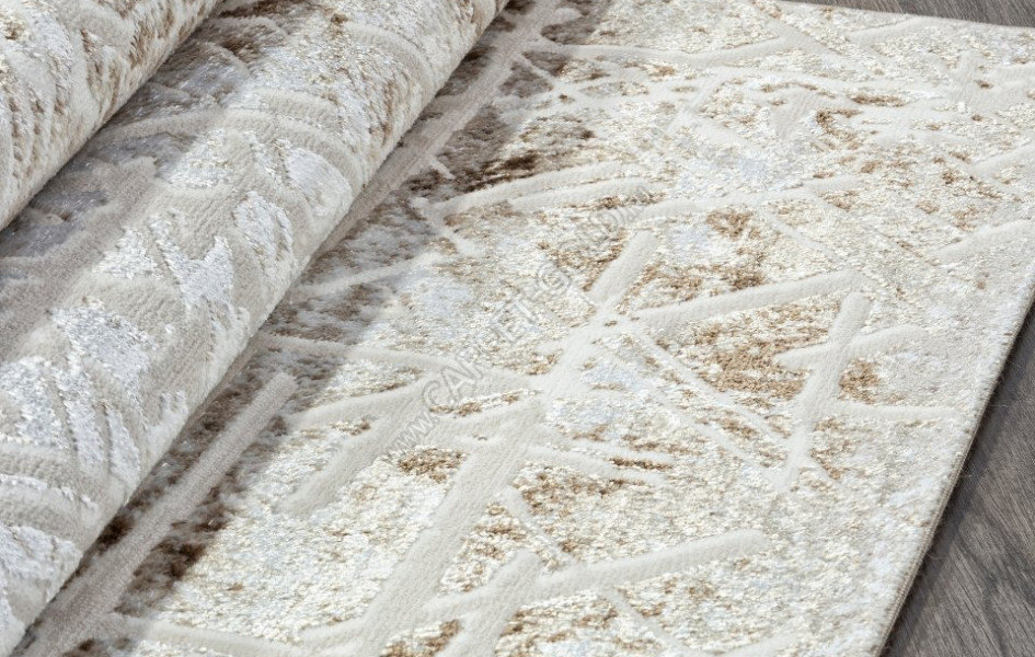Ковер O1704 - 665 CREAM / VIZON - Прямоугольник - коллекция ANTEP