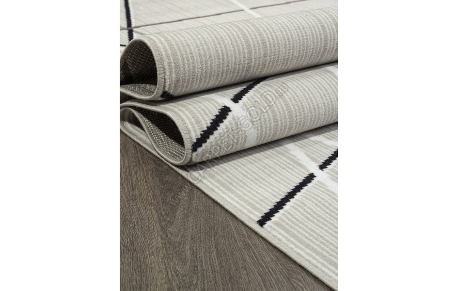 Ковер F395 - GRAY - Прямоугольник - коллекция SILVER