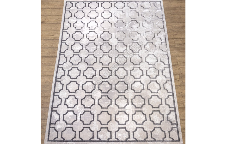 КОВРЫ ДИЗАЙН N915A ЦВЕТ SH_CREAM / GRAY2 Prado